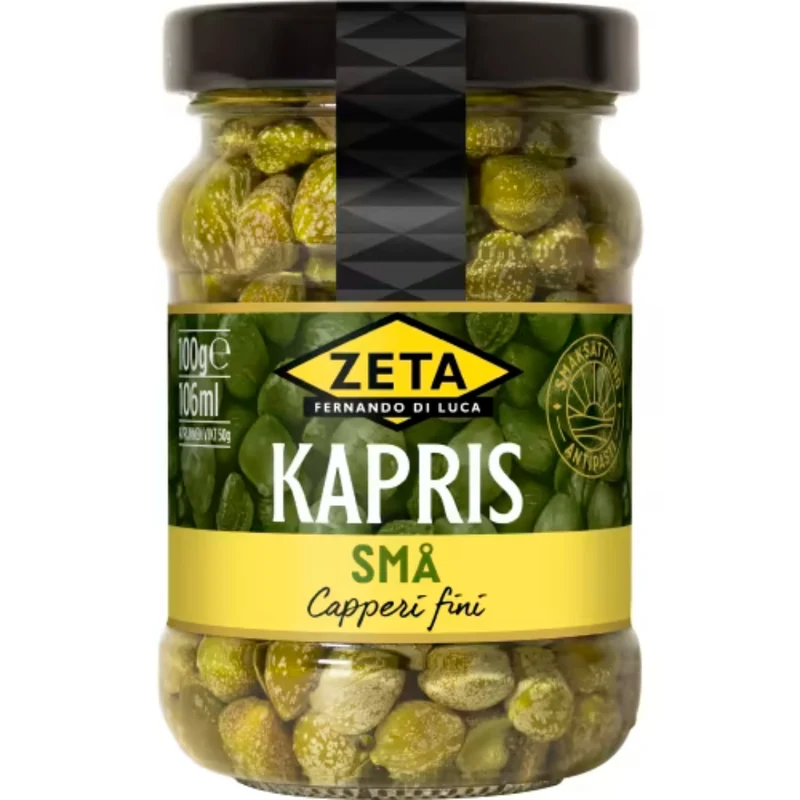 Zeta Kapris Små - Small Capers 100g