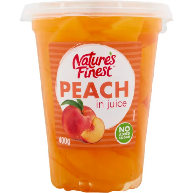 Natures Finest Peach Slices In Juice - Peach Slices in Juice 400g