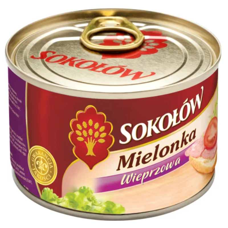 Sokołów Fläsk Luncheon - Pork Luncheon Meat 160g