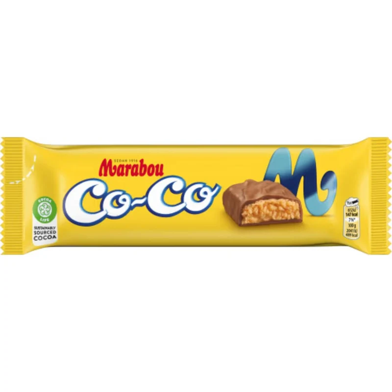 Marabou Co-Co – Coconut Toffee Covered in Milk Chocolate 60g