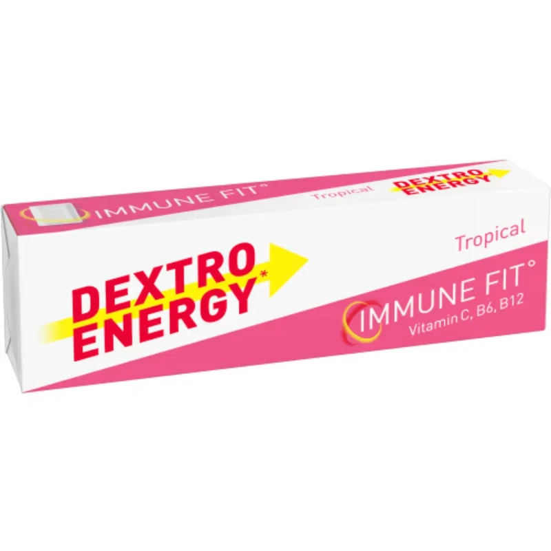 Dextro Energy Tropical Energitablett - Energy Tablets with Tropical Flavour 47g