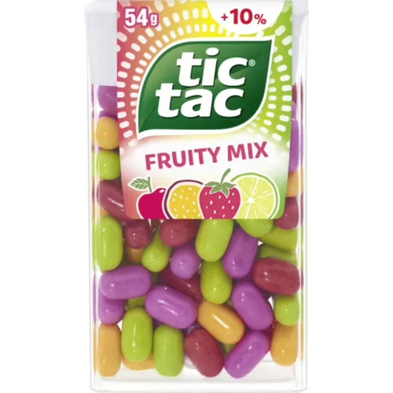 Tic Tac Fruity Mix - Fruity Flavoured Tic Tacs 54g