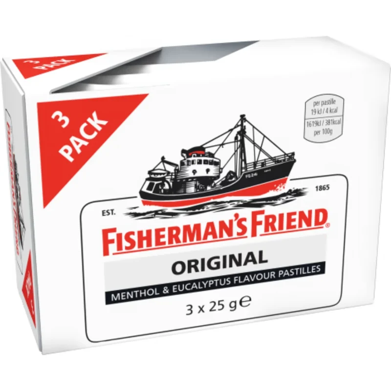 Fisherman's Friend Original Halstablett - Fisherman's Friend Original Lozenges 3p/25g