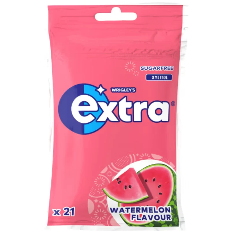 Wrigley's Gum Watermelon - Chewing Gum with a Watermelon Flavor 29g