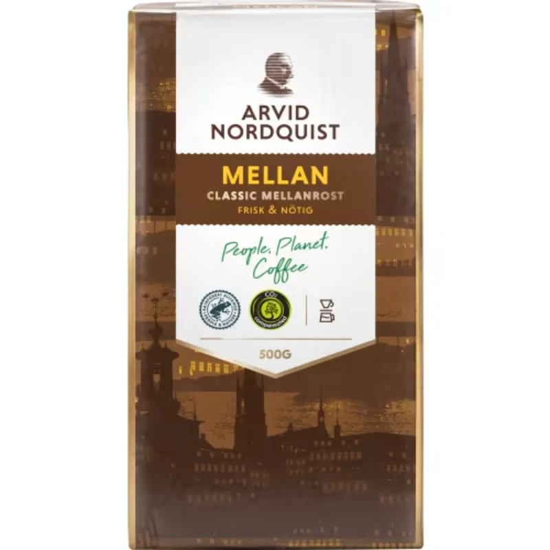 Arvid Nordquist Mellanrost Classic - Coffee with a hint of Nougat 500g
