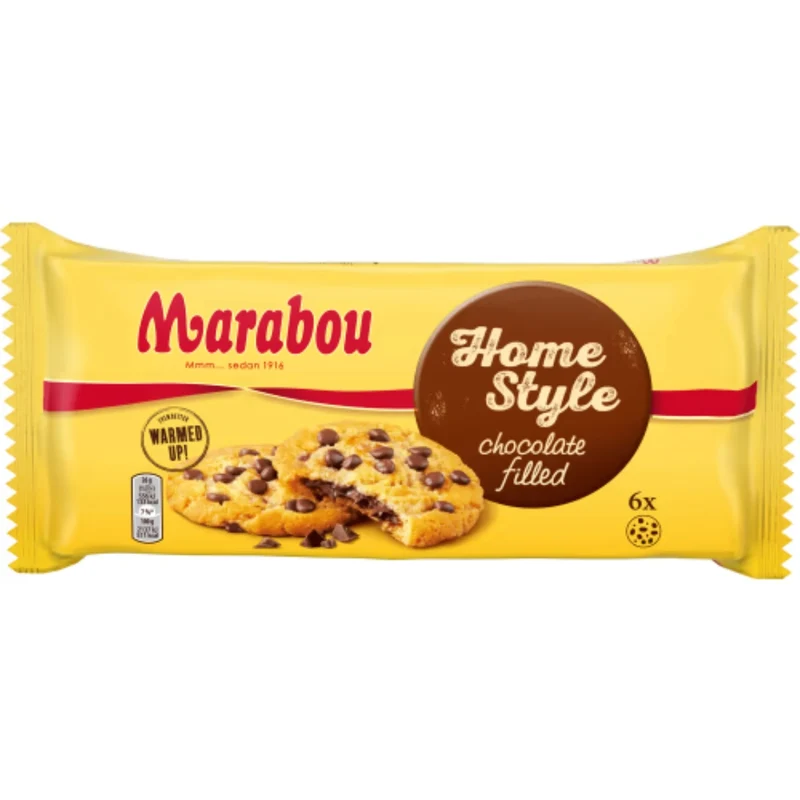 Marabou Chocolate Homestyle Kakor - Soft Chocolate-sprinkled Cookies 156g