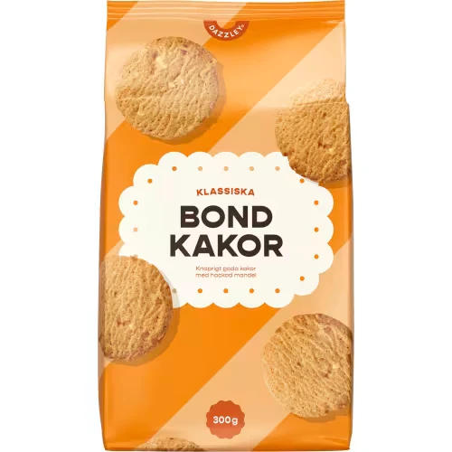 Dazzley Bondkakor - Cookies 300g