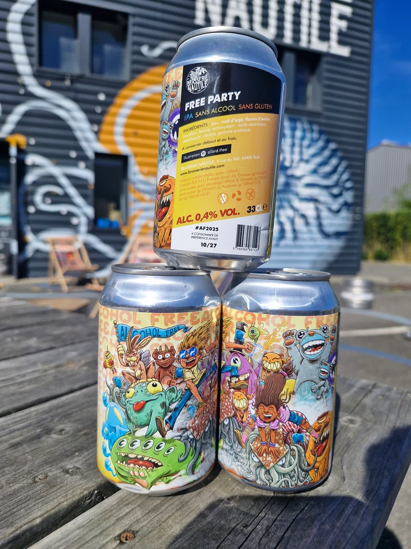 Bière IPA Free Party Nautile