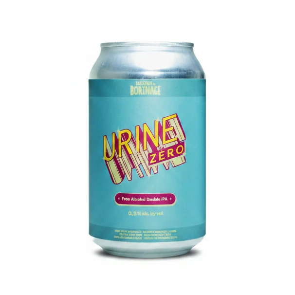 Bière double IPA Urine Zéro Brasserie Borinage