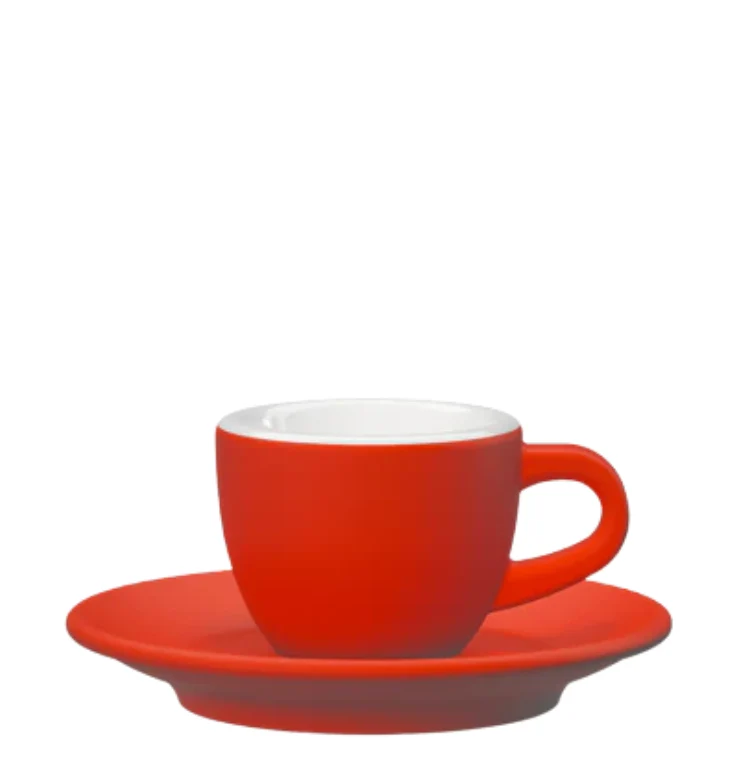 Tulipano Espressokopp Röd