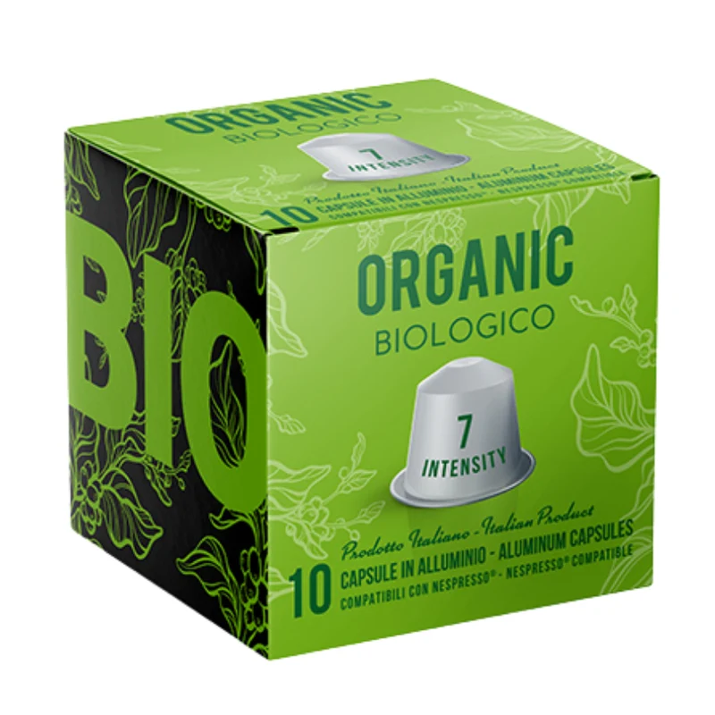 Golden Brasil Organic Ekologiska Nespresso®*-kompatibla kapslar