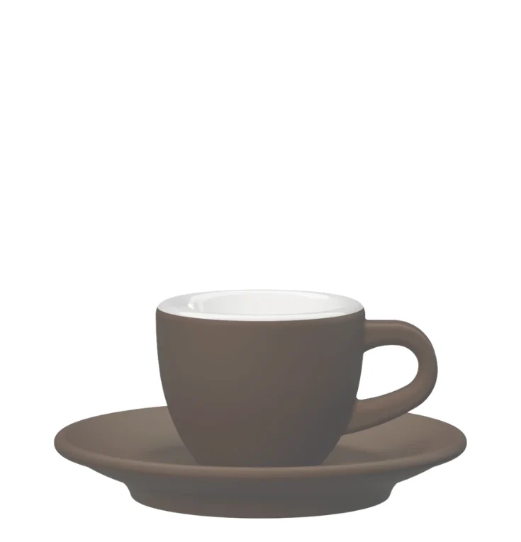 Tulipano Espressokopp Mokkabrun