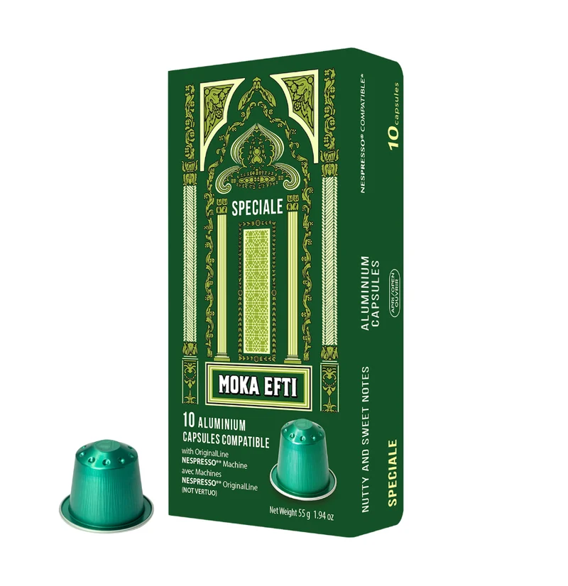 Moka Efti Speciale Nespresso®* kompatibla kapslar