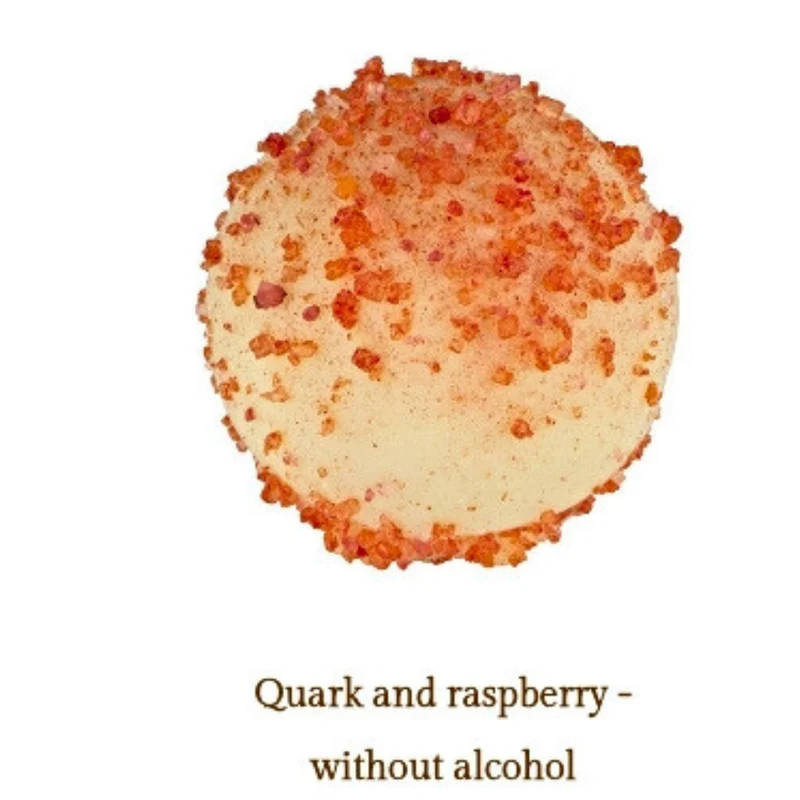 Raspberry quark - without alcohol