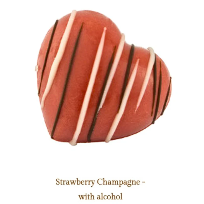 Strawberry Champagne - with alcohol