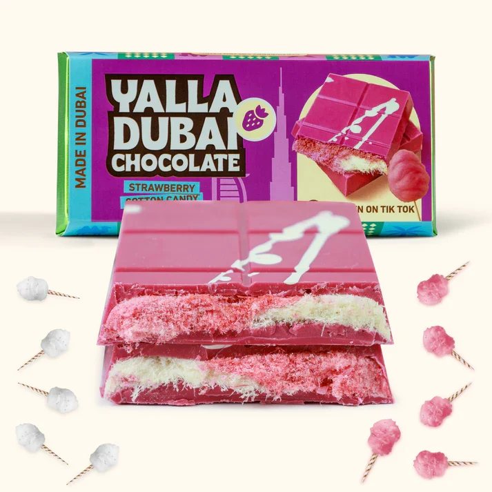 STRAWBERRY COTTON CANDY - 140 G