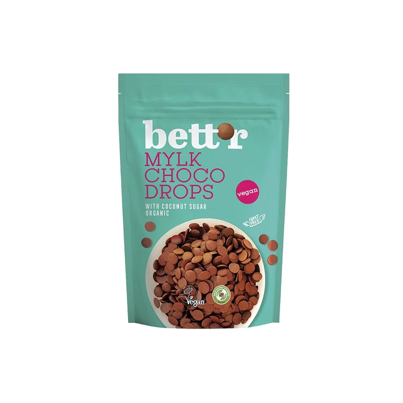 Mylk Chocolate Drops, 200 g Eko