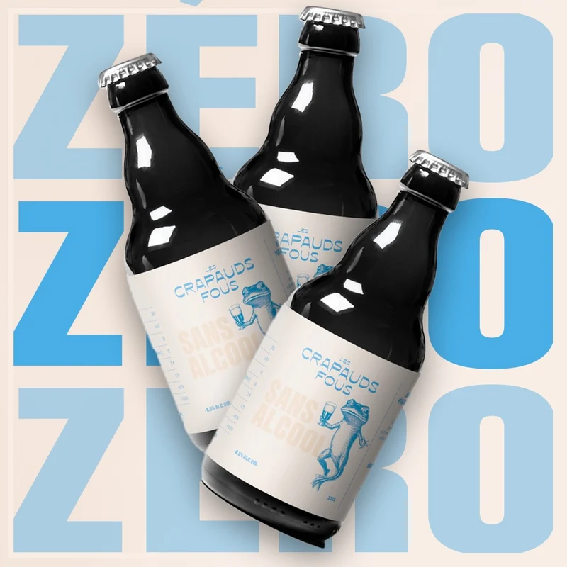 Bière blanche Les Crapauds Fous