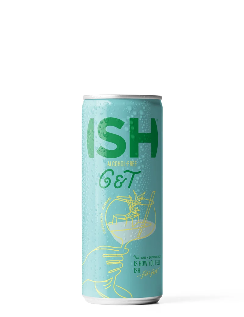 Cocktail G&T ISH sans alcool 0,5%