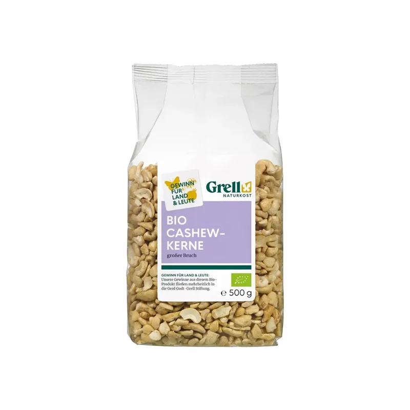 Cashewbitar, 500 g Eko