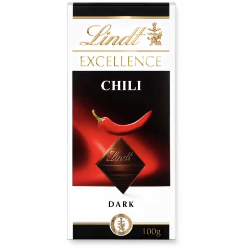 Lindt Excellence Chili Chokladkaka - Dark Chocolate bar with Chili 100g
