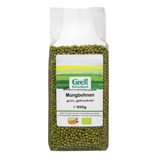 Økologiske Mungbønner - 500G - Grell Naturkost