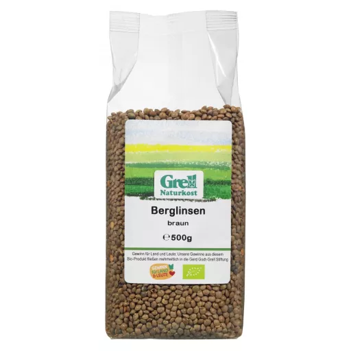 Økologiske Bjerg Linser - 500G - Grell Naturkost