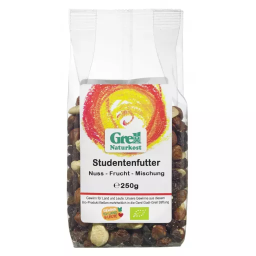 Økologisk Nødde & frugtmix Trailmix - 250G - Grell Naturkost