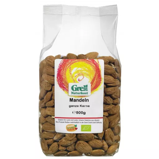 Økologiske Mandler - 500G - Grell Naturkost