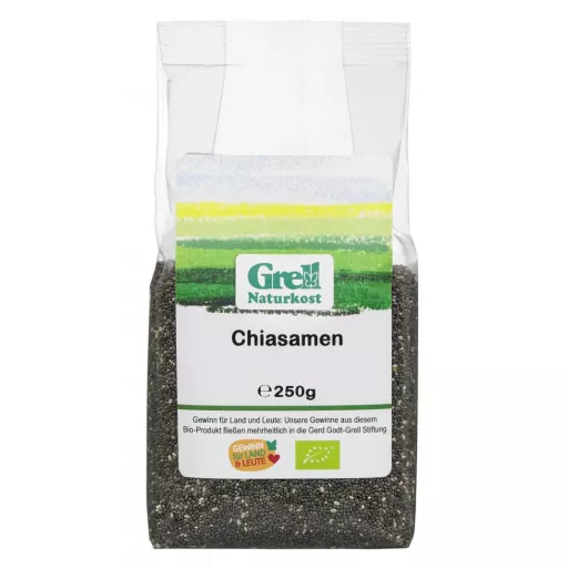 Økologiske Chiafrø - 250G - Grell Naturkost