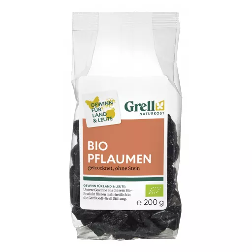 Økologiske Tørrede Svesker - 200G - Grell Naturkost