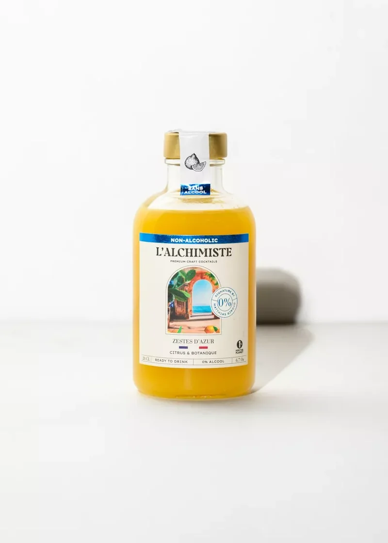 Cocktail Zestes d'Azur 0,0% - L’Alchimiste by Matthias Giroud - 20 cl
