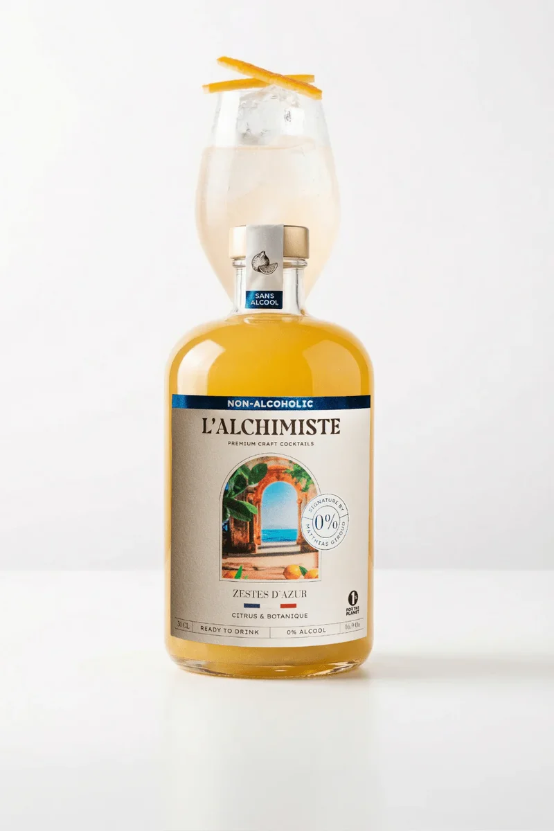 Cocktail Zestes d'Azur 0,0% - L’Alchimiste by Matthias Giroud - 50 cl