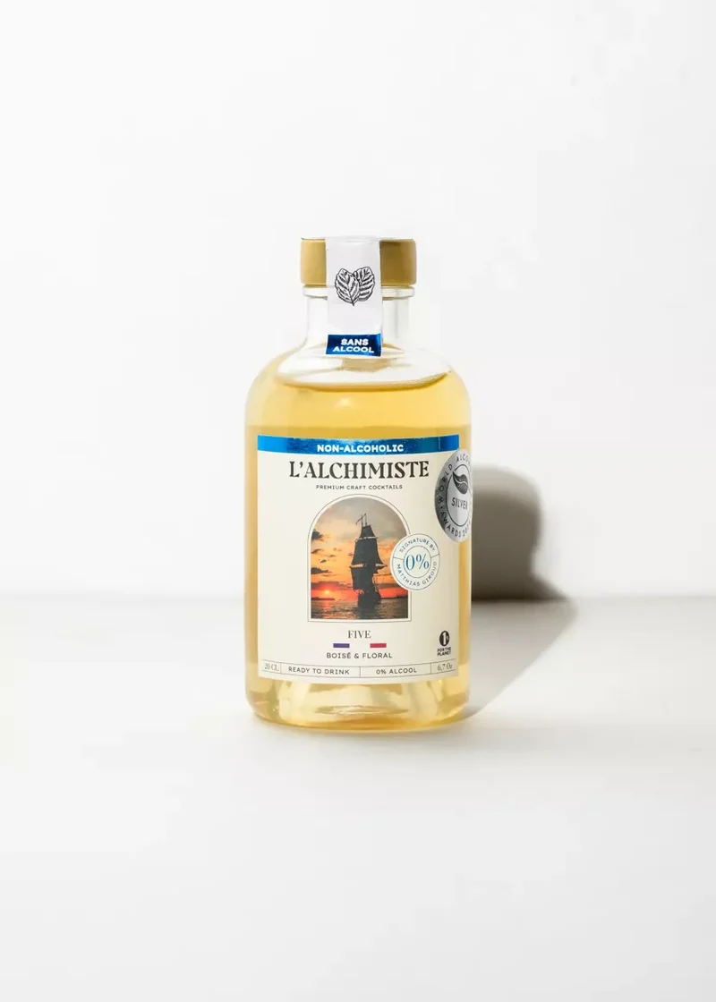 Cocktail boisé - Five 0,0% - L’Alchimiste by Matthias Giroud - 20 cl