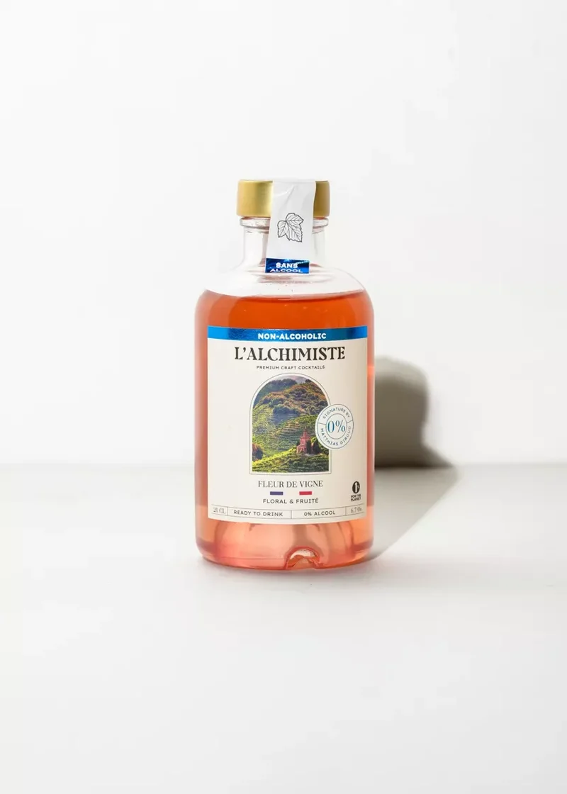 Cocktail Fleur de Sureau, fleur de Vigne 0,0% - L’Alchimiste by Matthias Giroud - 20 cl