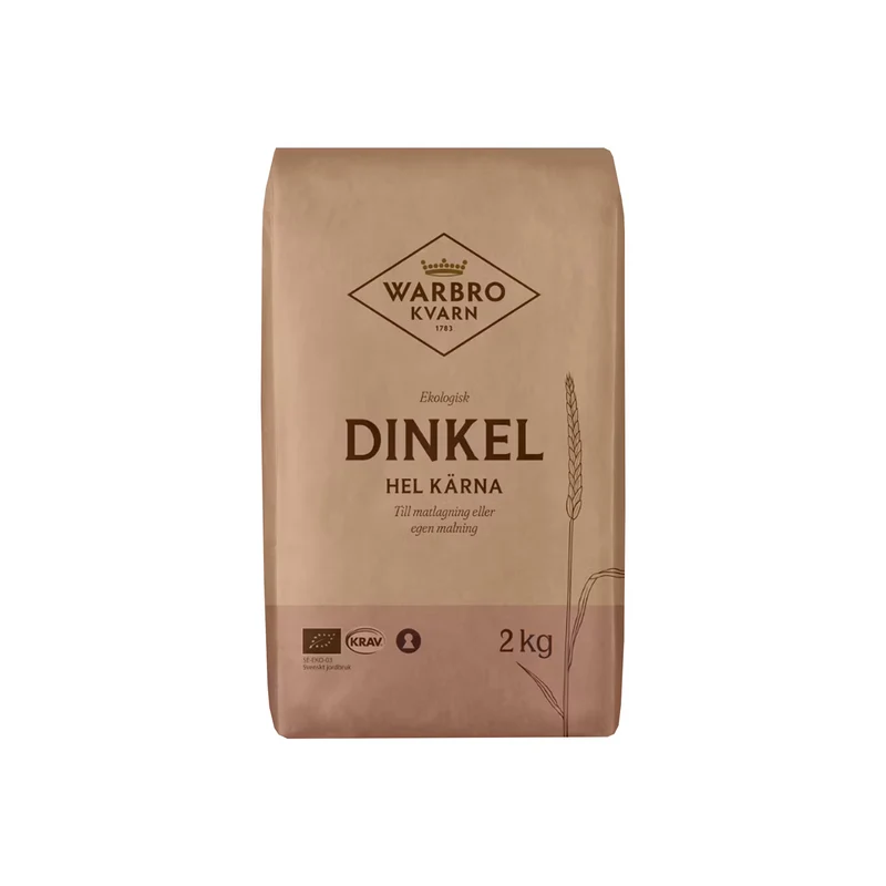 Dinkel Hel Kärna, 2 kg Eko
