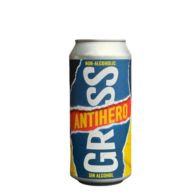 Bière Gross Antihero Neipa sans alcool 0,3%