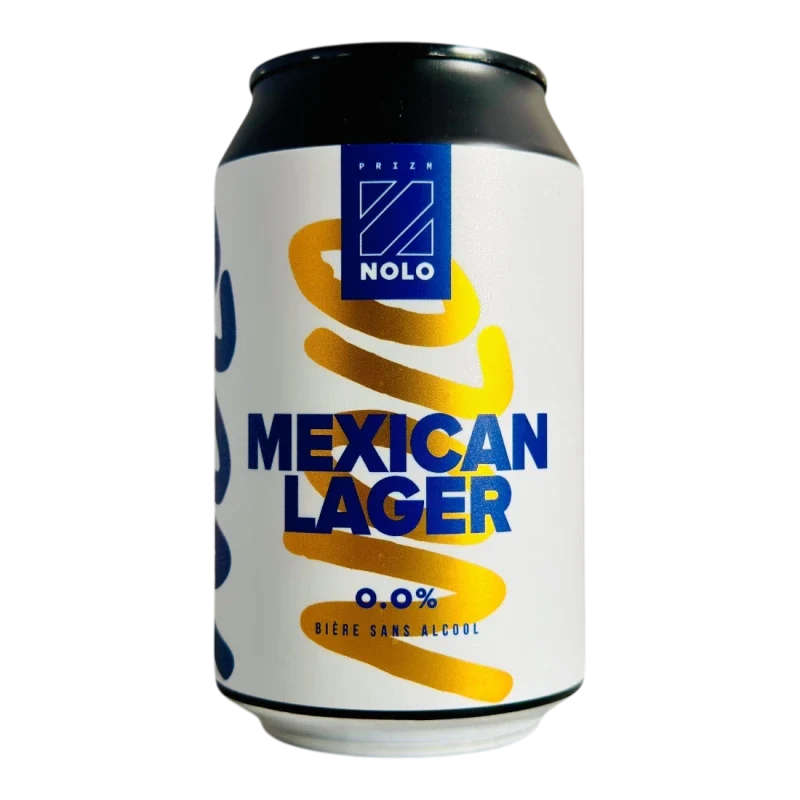 Bière PRIZM NOLO Mexican Lager sans alcool 0,0%