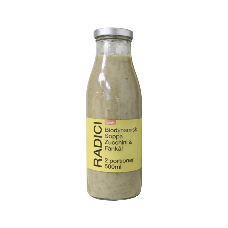 Soppa Zucchini & Fänkål, 500 ml Eko