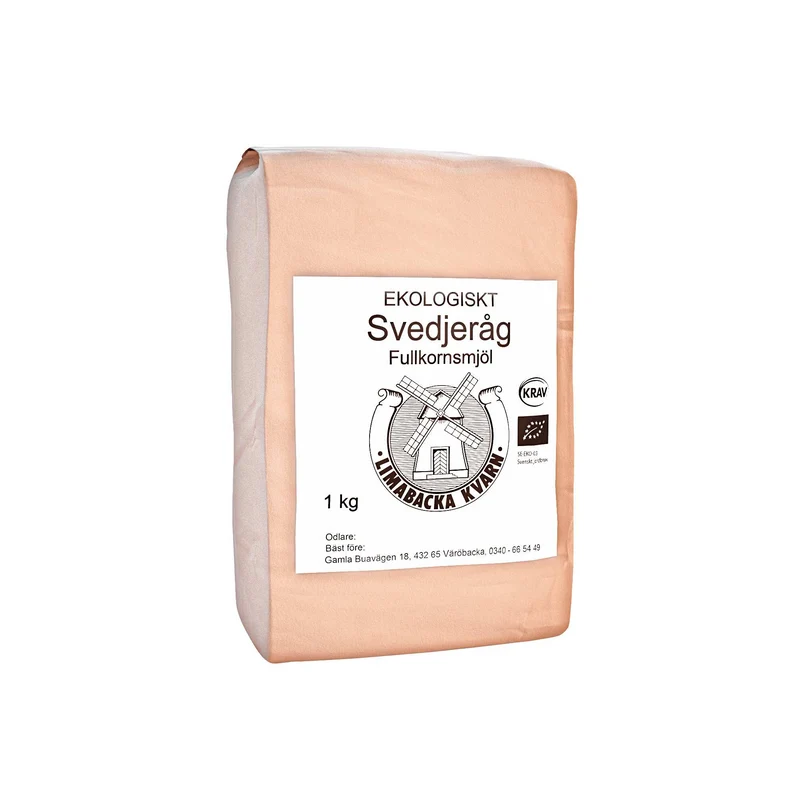 Svedjeråg Fullkornsmjöl, 1 kg Eko