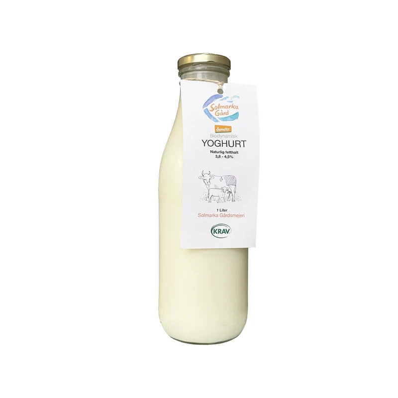 Solmarka Gård Yoghurt, 1 l Eko