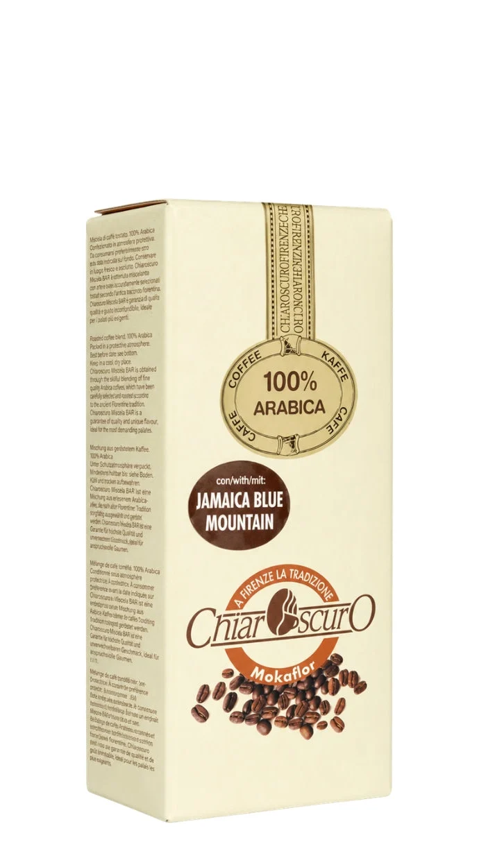 Chiaroscuro 100 % Arabica med Jamaica Blue Mountain