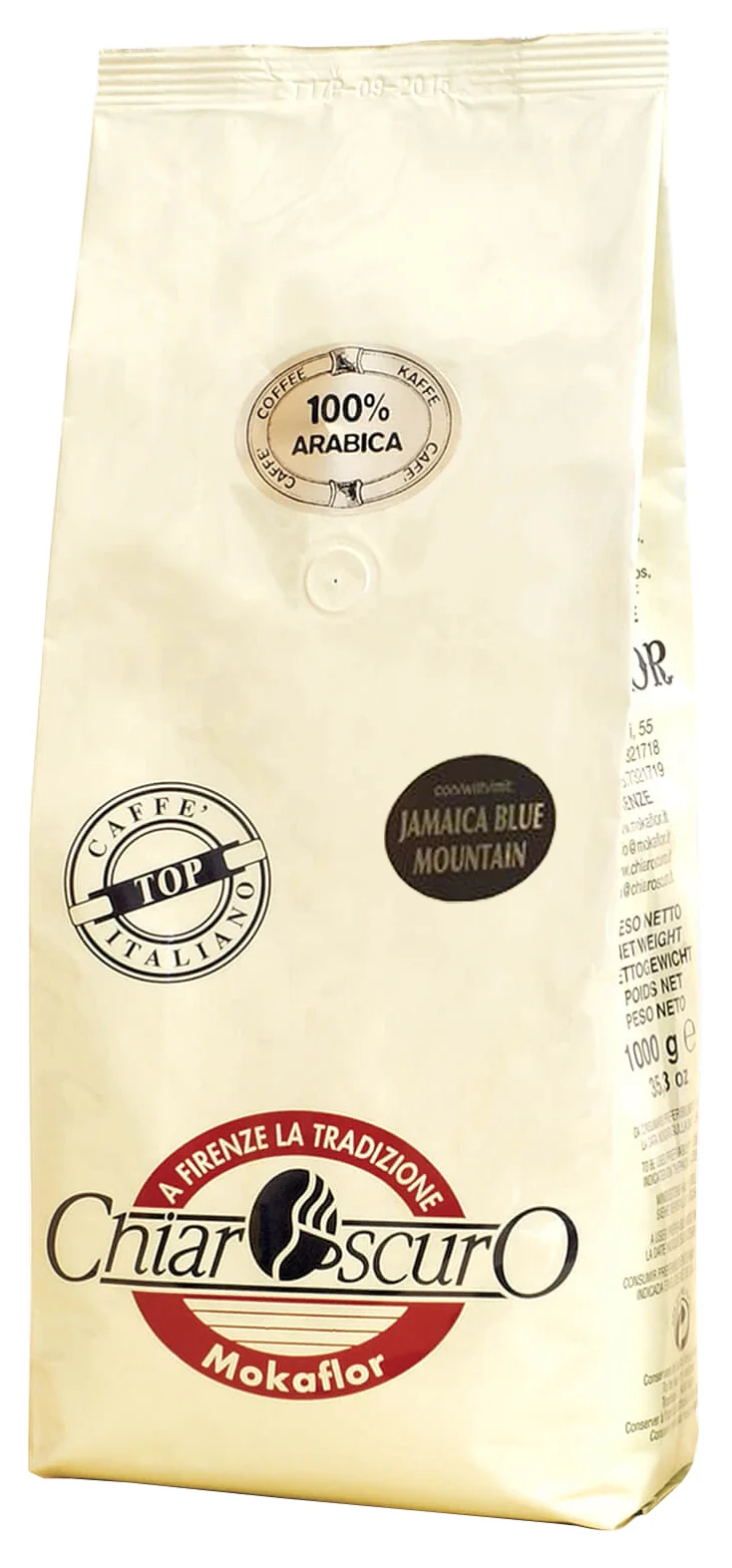 Chiaroscuro 100 % Arabica med Jamaica Blue Mountain