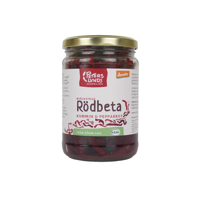 Mjölksyrad Rödbeta, 300 g Eko