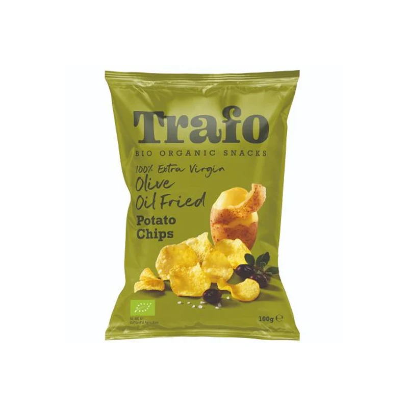 Potatischips Friterade i Olivolja, 100 g Eko