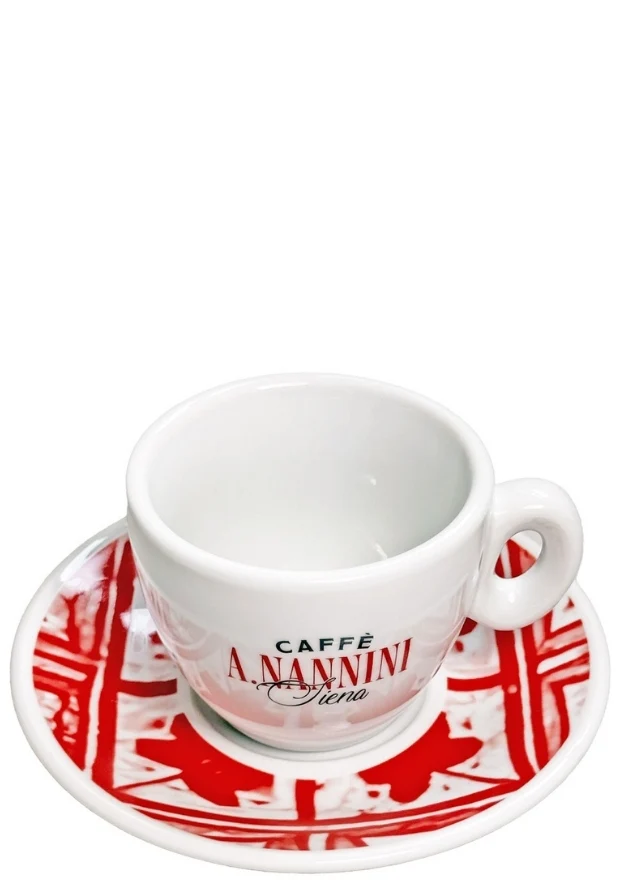 Nannini Espressokopp röd