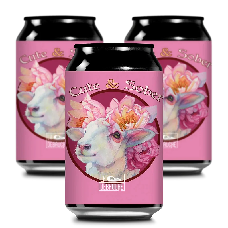Bière Cute And Sober 0,5% sans alcool