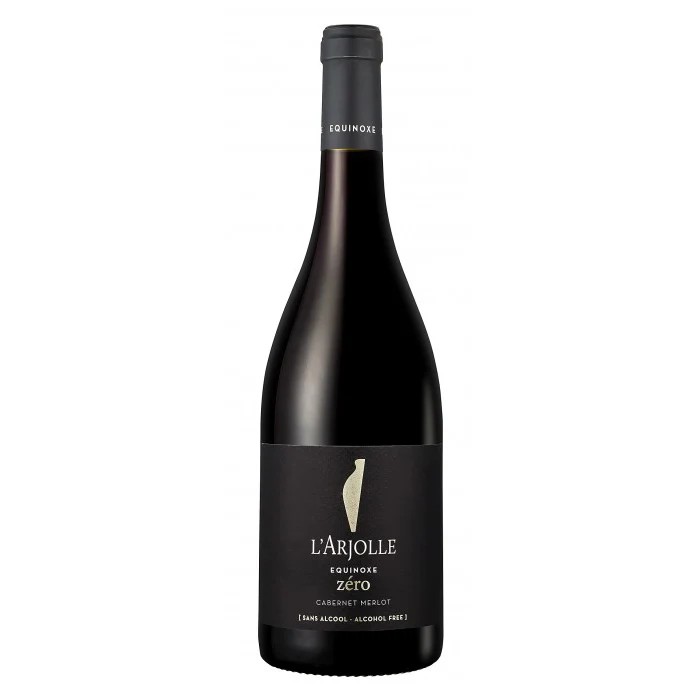 Vin rouge sans alcool Arjolle Équinoxe Zéro 0.0%