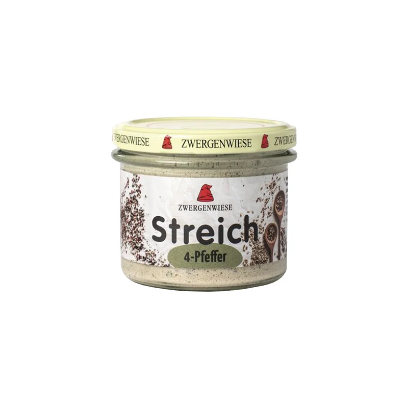 Streich Paté 4 Peppar, 180 g Eko