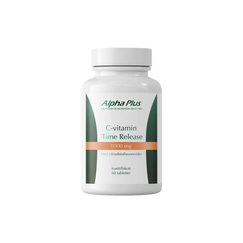 C-vitamin Time Release, 60 kap